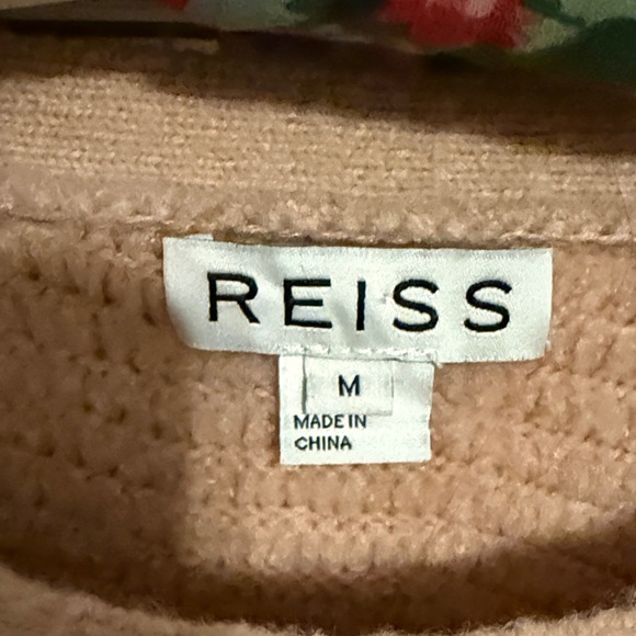 Reiss Camel Crew Neck Sweater - Picture 3 of 4
